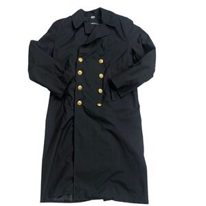 Flying Cross GORE-TEX Trench Coat Men's Black Double Breasted mens s 42 R USA